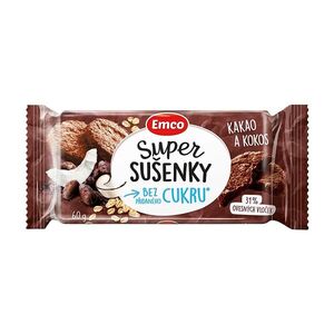 EMCO Super sušenky kakao kokos 60 g obraz