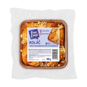 FREE DAYS Bezlepkový koláč třený s meruňkovou náplní a drobenkou 180 g obraz