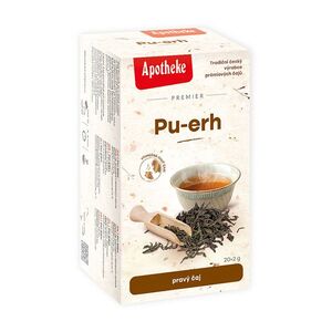 APOTHEKE Premier pu-erh čaj 20 sáčků obraz