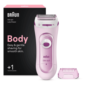 BRAUN Silk·épil Lady Shaver LS5100 dámský holicí strojek růžový obraz