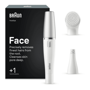 BRAUN Face 810 epilátor a čisticí kartáček na obličej bílý obraz