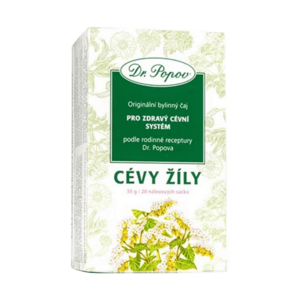 DR. POPOV Čaj cévy žíly 20 nálevových sáčků obraz