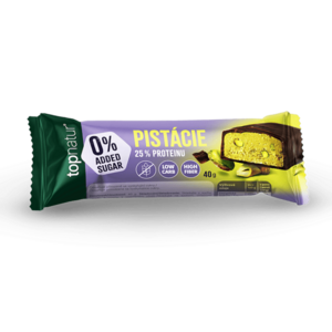 TOPNATUR No sdded sugar protein tyčinka pistácie 40 g obraz