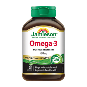 JAMIESON Omega-3 Ultra 900 mg 75 kapslí obraz