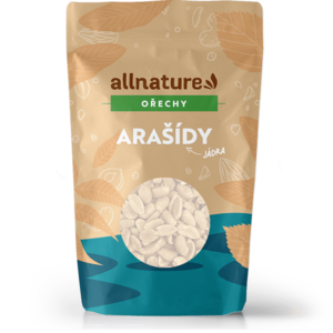 ALLNATURE Arašídy loupané pražené nesolené 1000 g obraz
