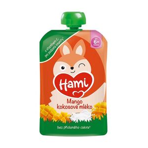 HAMI Kapsička mango kokosové mléko 6m+ 100 g obraz
