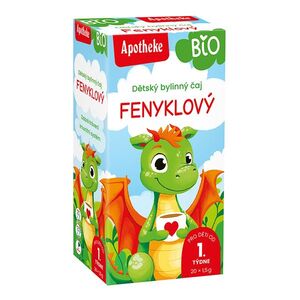 APOTHEKE Dětský čaj fenyklový BIO 20 sáčků obraz