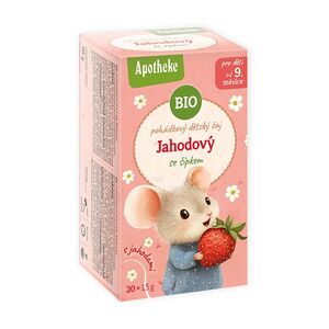 APOTHEKE Pohádkový dětský čaj jahodový BIO 20 sáčků obraz