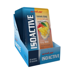 ACTIVLAB Isoactive iontový nápoj s lípou mango a ananas 20 sáčků obraz
