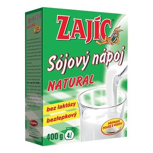 ZAJÍC Sójový nápoj natural 400 g obraz
