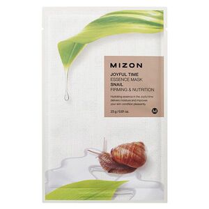 MIZON Joyful Time Plátýnková 3D maska s filtrátem z hlemýždího extraktu 23 g obraz