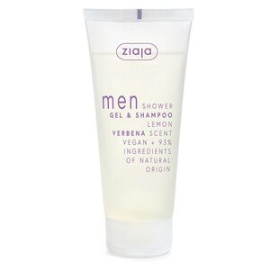 ZIAJA Men Sprchový gel a šampon Lemon Verbena 200 ml obraz