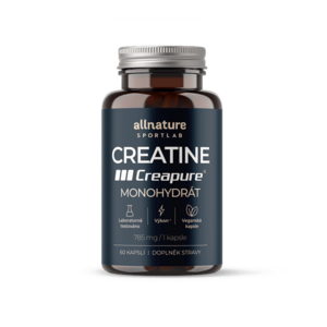 ALLNATURE Sportlab creatine creapure monohydrát 60 kapslí obraz