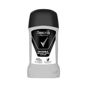 REXONA Men Invisible Black&White tuhý deodorant 50 ml obraz