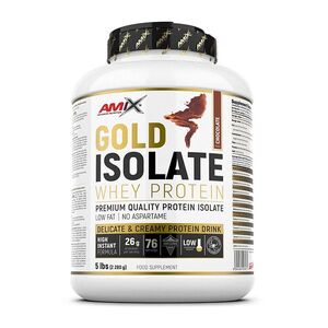 AMIX Nutrition gold whey protein isolate čokoláda 2280 g obraz
