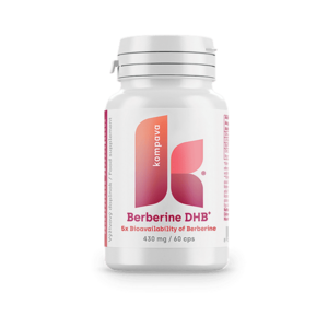 KOMPAVA Berberine dhb+ 430 mg 60 kapslí obraz