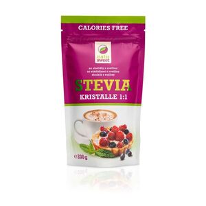 NATUSWEET Stevia Kristalle 1: 1 200 g obraz