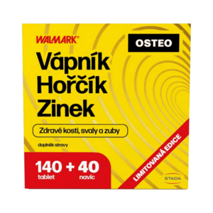 WALMARK Vápník Hořčík Zinek Osteo 140 + 40 tablet NAVÍC obraz