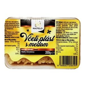 NAJTELO Včelí plást s medem 100% přírodní raw 200 g obraz
