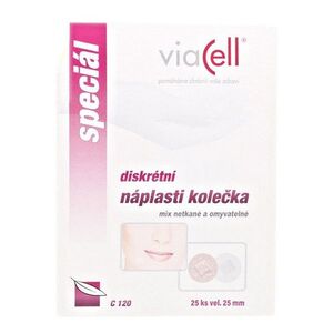 VIACELL C120 Náplasti kolečka 25mm 25 kusů obraz