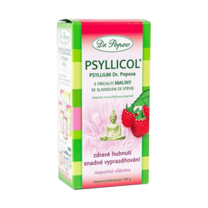 DR. POPOV Psyllicol s příchutí maliny 100 g obraz