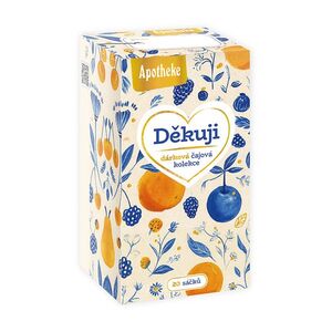 APOTHEKE Dárkový čaj děkuji 20 sáčků + dárkové balení obraz