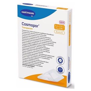 HARTMANN Cosmopor transparent sterilní 5 x 7.2cm 5 kusů obraz