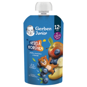 GERBER Junior kapsička veselá borůvka 110 g obraz