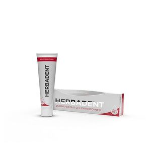 HERBADENT Professional zubní pasta s CHX 0, 12 % 40 g obraz