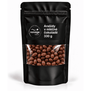 NONAGE Arašídy v mléčné čokoládě 330 g obraz