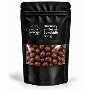 NONAGE Brusinky v mléčné čokoládě 330 g obraz
