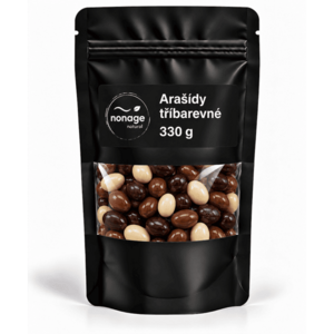 NONAGE Arašídy tříbarevné 330 g obraz