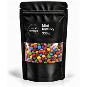 NONAGE Mini lentilky s přírodním barvivem 330 g obraz