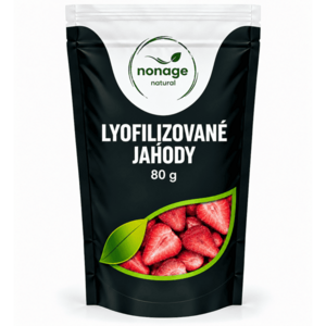 NONAGE Jahody plátky lyofilizované 80 g obraz