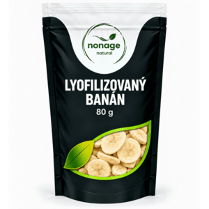 NONAGE Banán plátky lyofilizované 80 g obraz