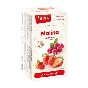 APOTHEKE Malina + jahoda s echinaceou 20 sáčků obraz