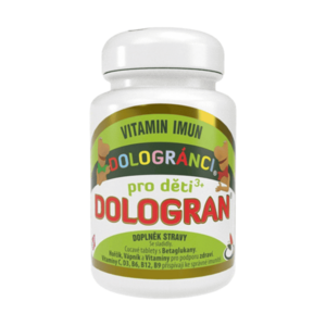 DOLOGRAN pro děti 3+DOLOGRÁNCI Vitamin Imun 60 tablet obraz
