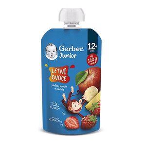 GERBER Junior kapsička letní ovoce 110 g obraz