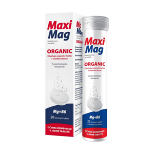 MAXIMAG Organic 20 šumivých tablet obraz