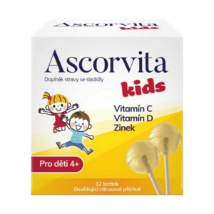 ASCORVITA Kids lízátka pro děti 12kusů obraz