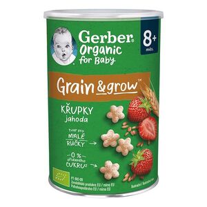 GERBER Organic křupky jahodové BIO 35 g obraz