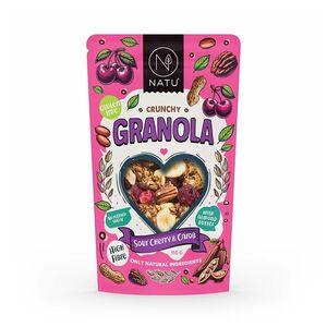 NATU Granola Višeň & Karob 350 g obraz