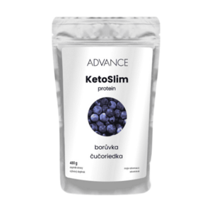 ADVANCE KetoSlim protein borůvka 480 g obraz