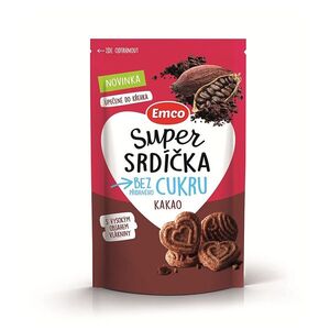 EMCO Super srdíčka kakao 140 g obraz