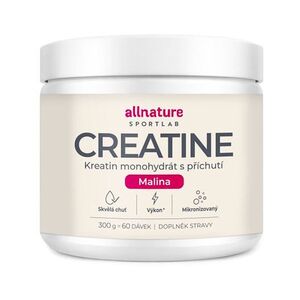 ALLNATURE Sportlab creatine monohydrát malina 300 g obraz