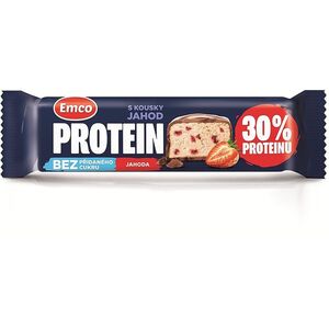 EMCO Proteinová tyčinka jahodová 50 g obraz