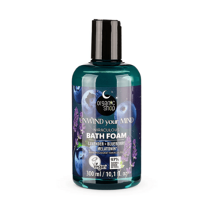 ORGANIC SHOP Sleeping zázračná pěna do koupele unwind your mind 300 ml obraz