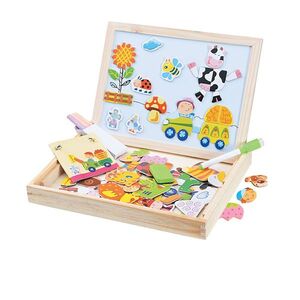 2KIDS TOYS Magnetická tabulka farma 102 kusů obraz