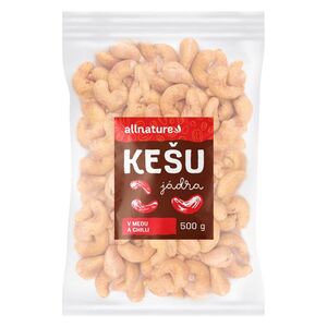 ALLNATURE Kešu v medu a chilli 500 g obraz