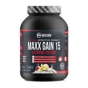MAXXWIN Maxx gain 15 sacharidový nápoj příchuť vanilka 3500 g obraz